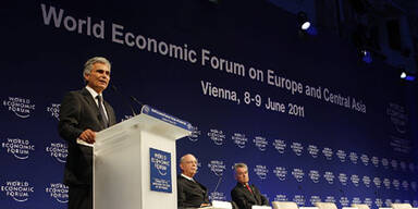 WEF Wien Faymann Polizei