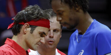 Davis Cup: Monfils putzt Federer