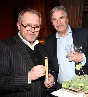 Feinschmecker Harald Krassnitzer und Peter Simonischek.