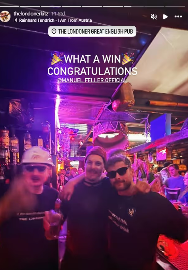 Nach wilder Party-Nacht: Feller schläft mit halber Gams