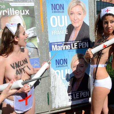 Aktivistinnen der Gruppe 