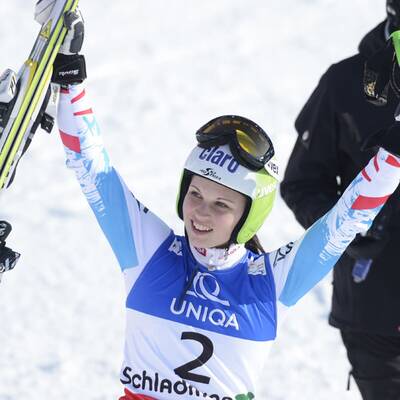 So jubelt Anna Fenninger über Bronze