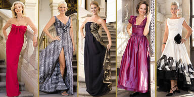 Festspiel-Roben der VIP-Ladys