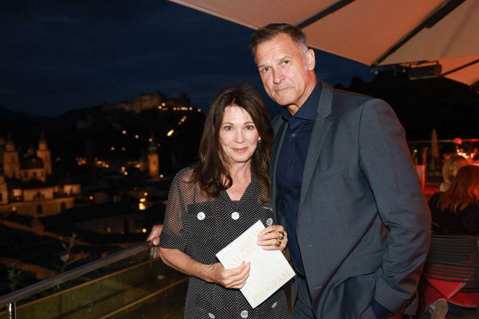 Iris Berben mit Heiko Kiesow