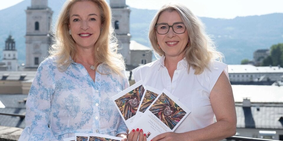 Festspielpräsidentin Kristina Hammer, Organisatorin Renate Stelzl