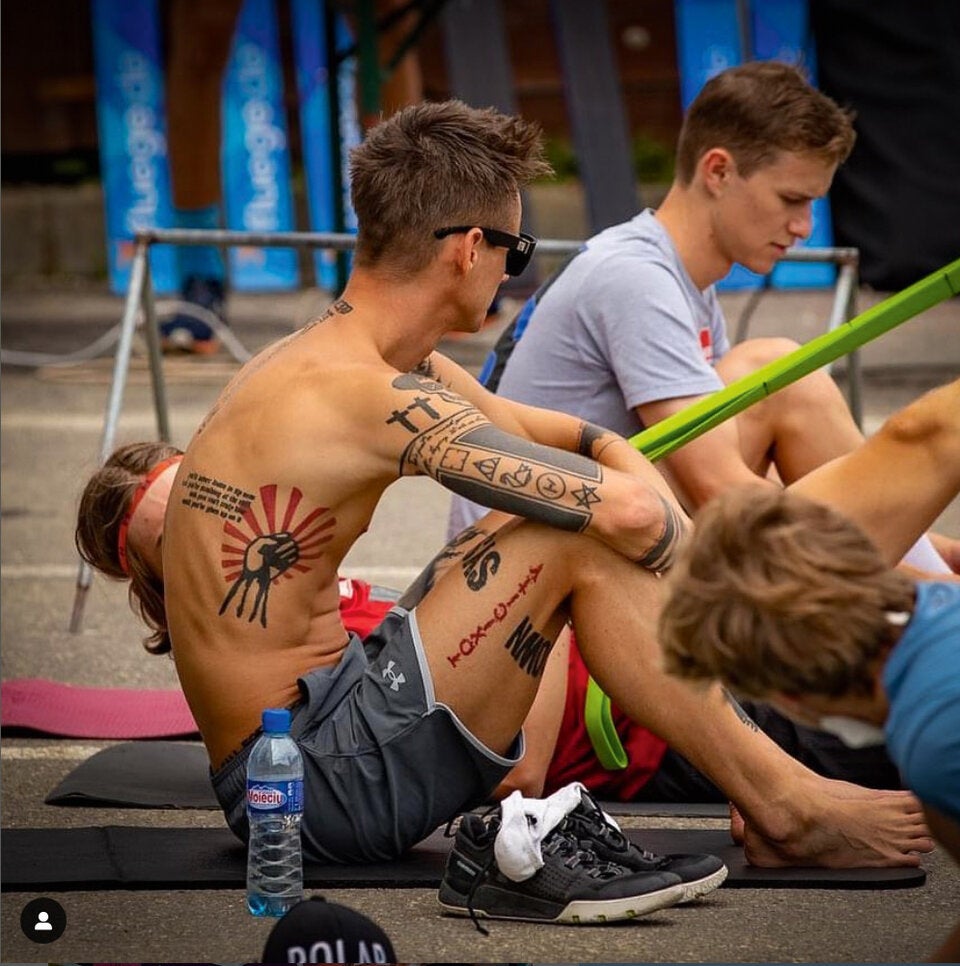 Tatoo-Tinte: Silber-Held Fettner hat kaum mehr Platz übrig