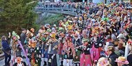 Mit Fetzen: Fasching steuert Höhepunkt zu