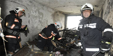 Gefährlicher Brand in Wiener Hochhaus