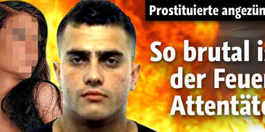 So brutal ist der irre Feuer-Attentäter