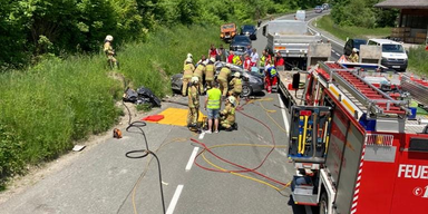 Feuerwehr  Bischofshofen  Unfall