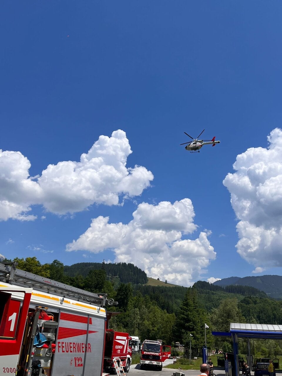 Feuerwehr Bischofshofen Unfall