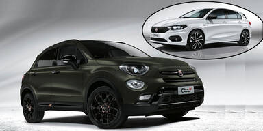 Fiat bringt 500X und Tipo als S-Design