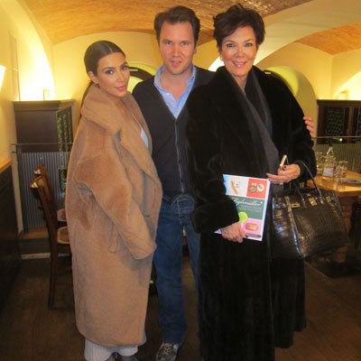 Kim Kardashian beim Figlmüller