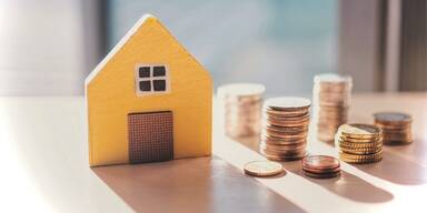 Euromünzen und Symbolhaus