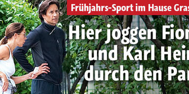 Hier joggen Fiona und KHG durch den Prater