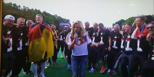 So lief der Mega-Empfang für die WM-Helden