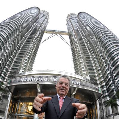 Fischer bei seinem dreitägigen Staatsbesuch in Indonesien