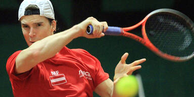 Daviscup: Österreich führt gegen Letten 2:0