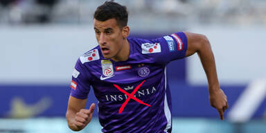 Ohne Brustsponsor: Austria l&auml;uft "nackt" auf