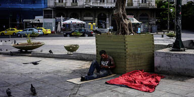 Fl&uuml;chtling Griechenland