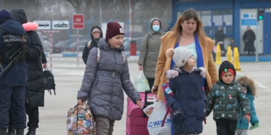 Fl&uuml;chtlinge Ukraine