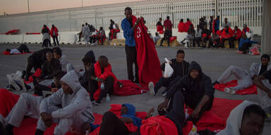 Fl&uuml;chtlinge Spanien