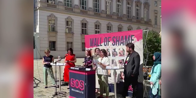 Fl&uuml;chtlingsdemo