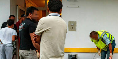 Rauferei in Asylheim: 22-Jähriger schwer verletzt