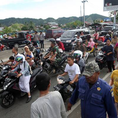 Die Menschen sind geschockt