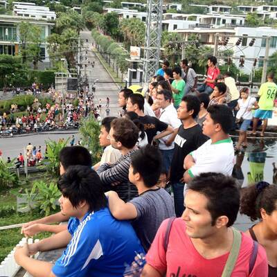 Die Menschen sind geschockt