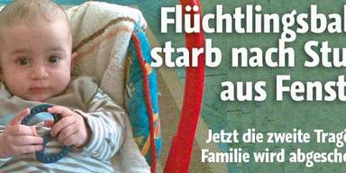 Flüchtlingsbaby starb nach Fenstersturz