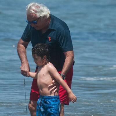 Flavio Briatore: Strandurlaub in Forte dei Marmi
