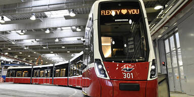 Flexity Straßenbahn Wien