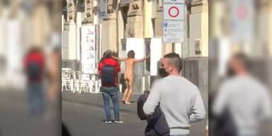 Nackter &Ouml;sterreicher sorgt f&uuml;r Stau auf Sizilien