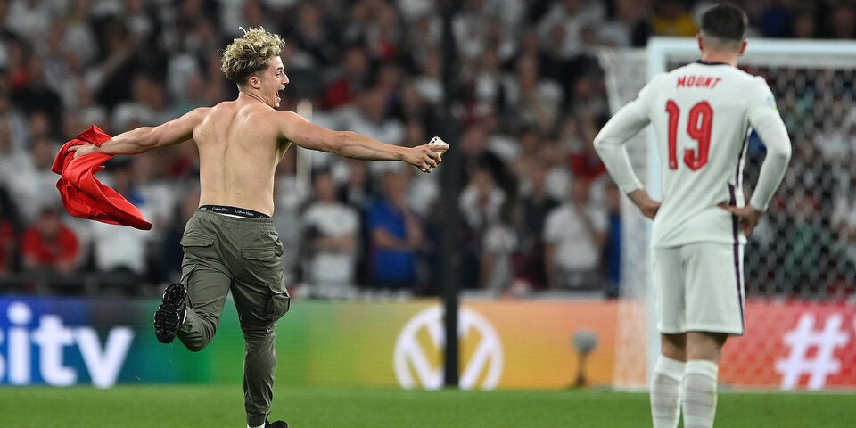 Flitzer beim EM-Finale 2020