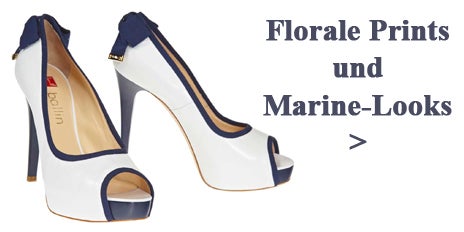 Florale Prints und Marine-Looks