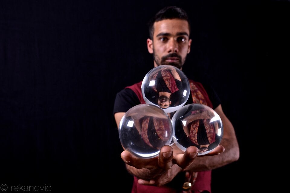 Florian Kalaivanan verblüfft.