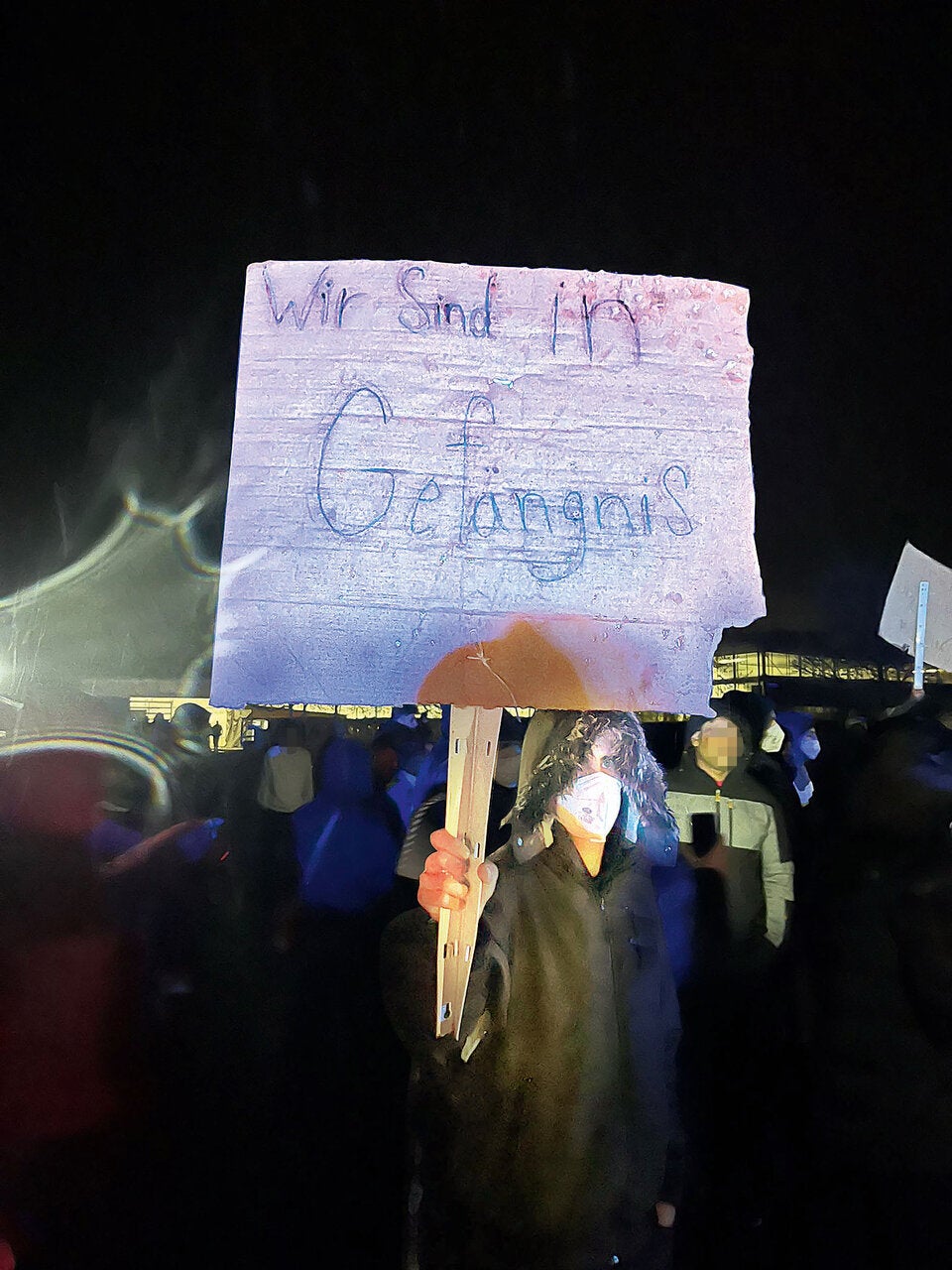 Flüchtlings-Aufstand: ''Wie im Gefängnis''