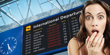 Flugchaos Versp&auml;tung Fl&uuml;ge Flughafen