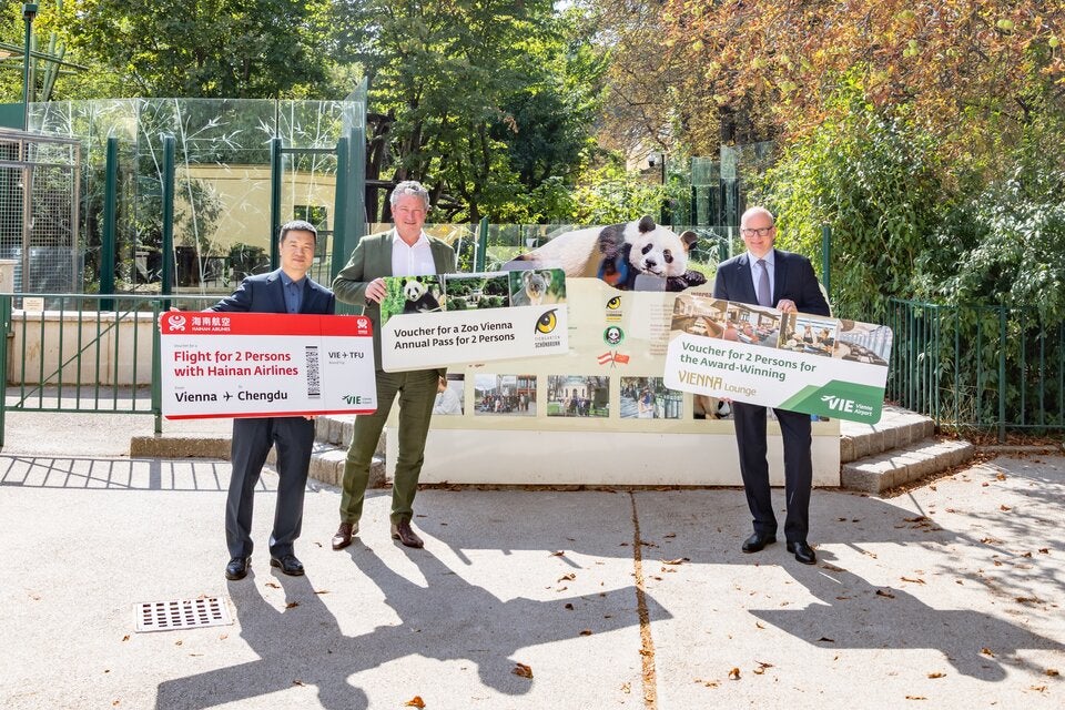 Schönbrunn-Pandas haben neue namhafte Paten