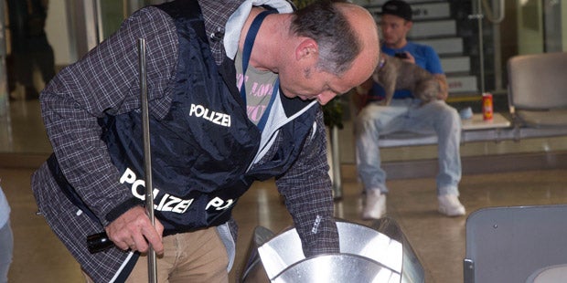 Flughafen Salzburg Bombendrohung