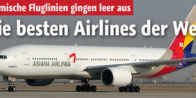 Das sind die besten Airlines der Welt