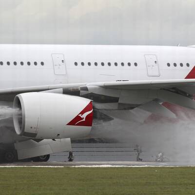 Notlandung von Qantas-Superjumbo