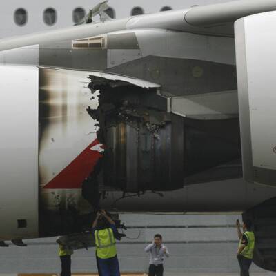 Notlandung von Qantas-Superjumbo