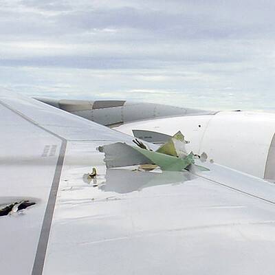 Notlandung von Qantas-Superjumbo