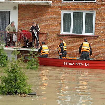 Unwetter in Polen, Ungarn und Deutschland