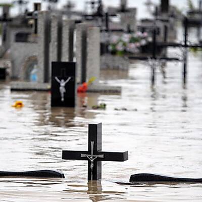 Unwetter in Polen, Ungarn und Deutschland