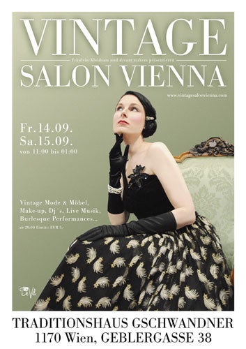Der erste Wiener Vintage-Salon findet statt