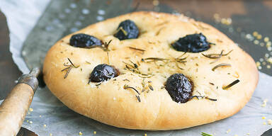 Focaccia-Fladenbrot
