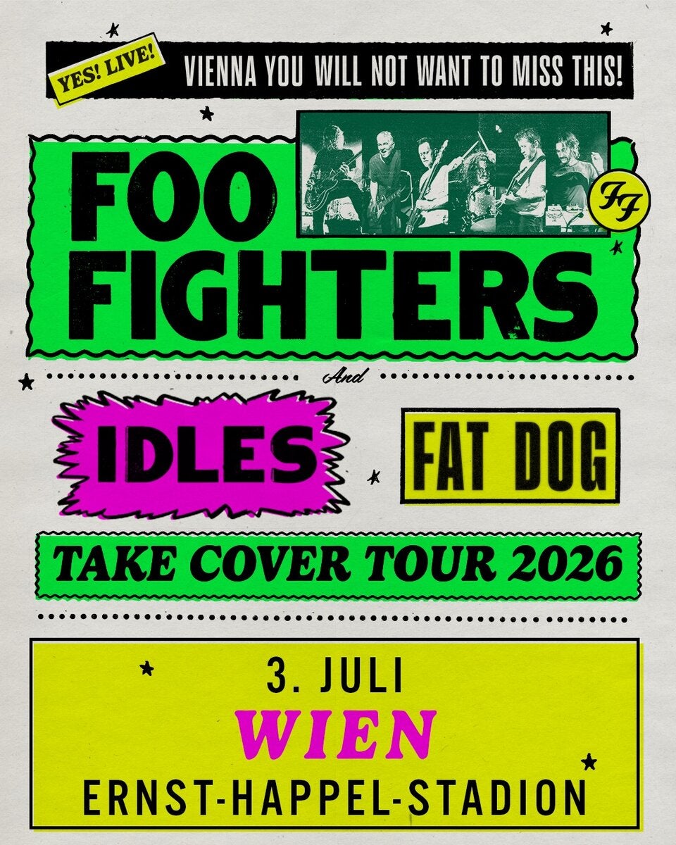 Foo Fighters rocken das Happel Stadion